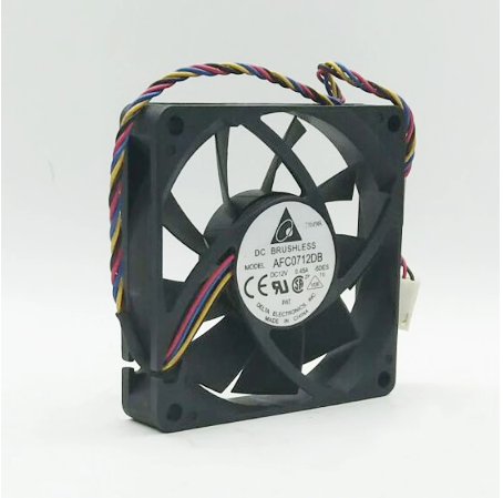 Original DELTA AFC0712DB Cooling Fan 12V 0.45A 5.4W 3wires AFC0712DB Fans